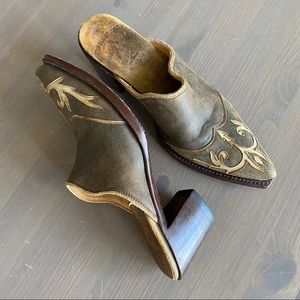 Old Gringo Leather Western Boho Boot Mules